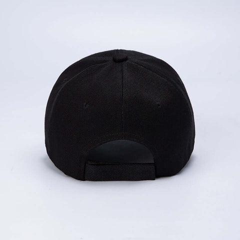 Hustle and Muscle Adjustable Gym Cap black